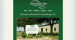 Desktop Screenshot of machine-pro.com
