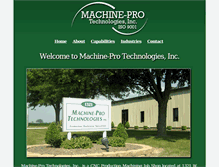 Tablet Screenshot of machine-pro.com